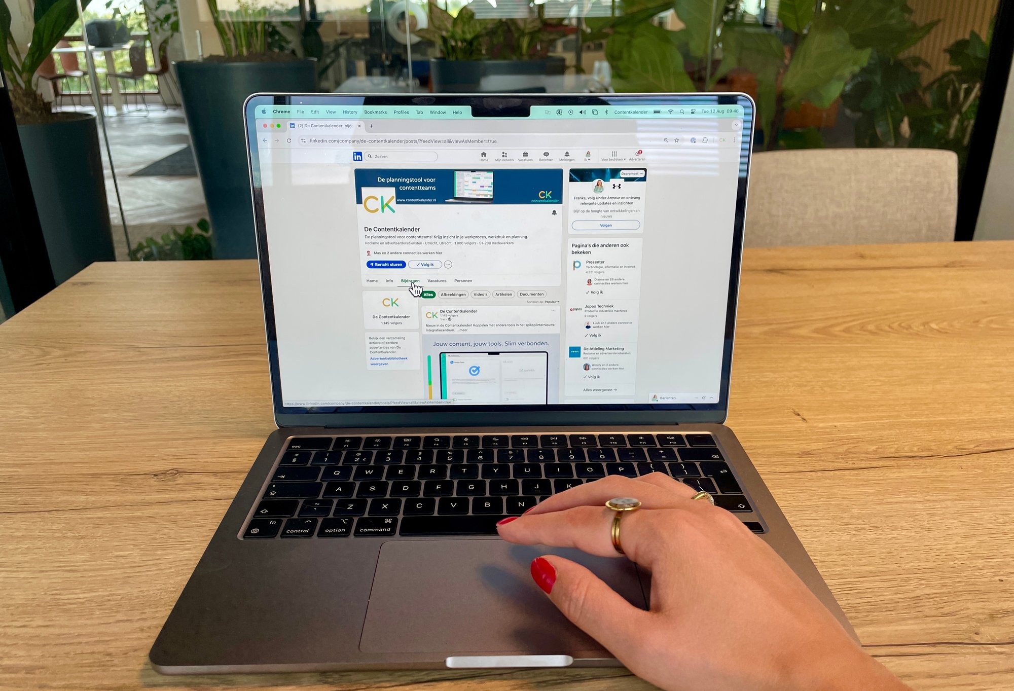 LinkedIn bedrijfspagina LinkedIn bedrijfspagina
